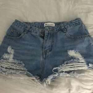 Jean Shorts from zaful.com